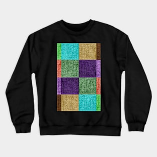 Cute Crochet Pattern Crewneck Sweatshirt
